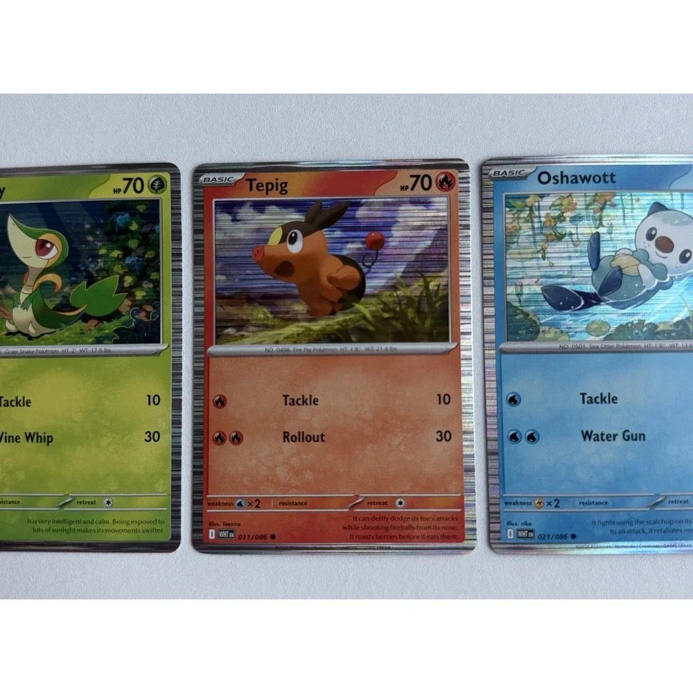 Pokémon Black Bolt White Flare Unova Poster Collection Holo Promos‎